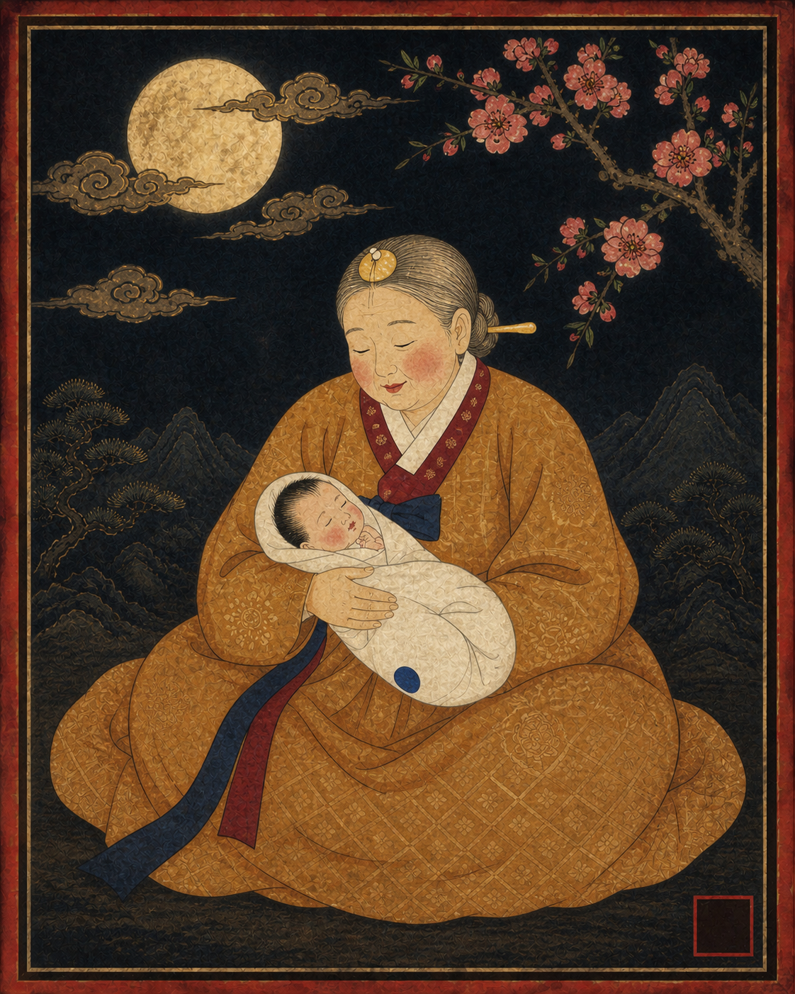 Grandmother master plate