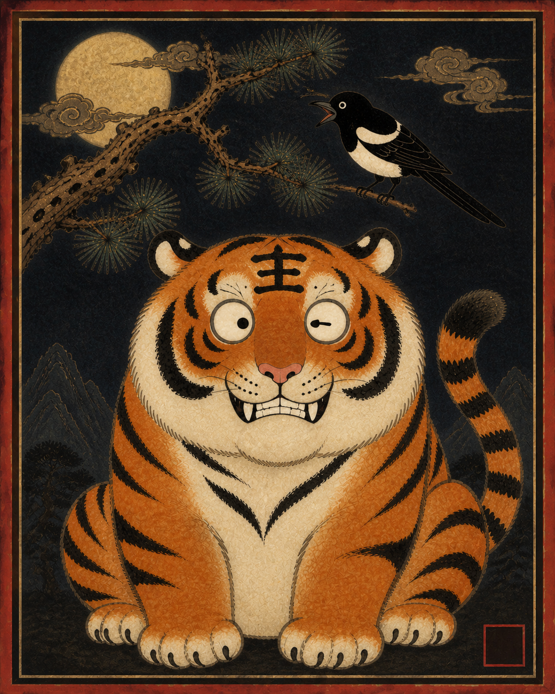Tiger master plate